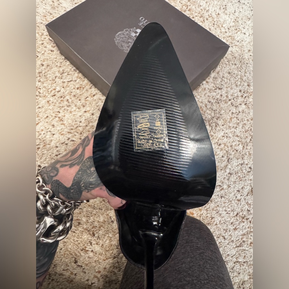 NEW Azalea Wang LeBlanc Stiletto Jeweled Western Bootie - Picture 5 of 10